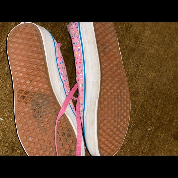 RARE Pink Sprinkle Vans - Picture 3 of 5